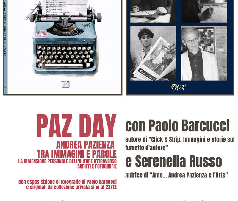 PAZ DAY ANDREA PAZIENZA TRA IMMAGINI E PAROLE