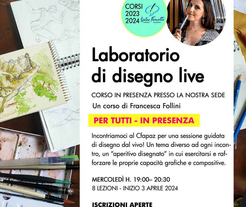 LABORATORIO DI DISEGNO LIVE